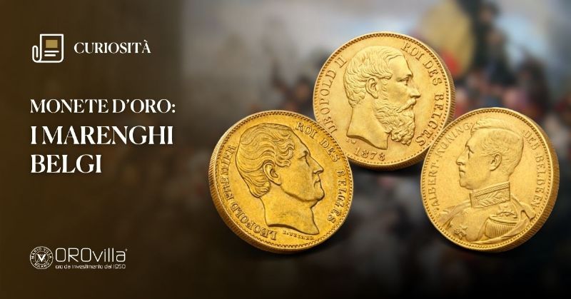 Monete d’oro: i marenghi belgi